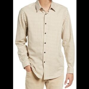 Theory | Irving Peyote Windham Twill Flannel Shirt
